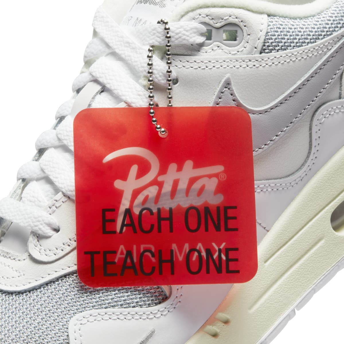 Patta Nike Air Max 1 White Grey DQ0299-100 Release Date Info