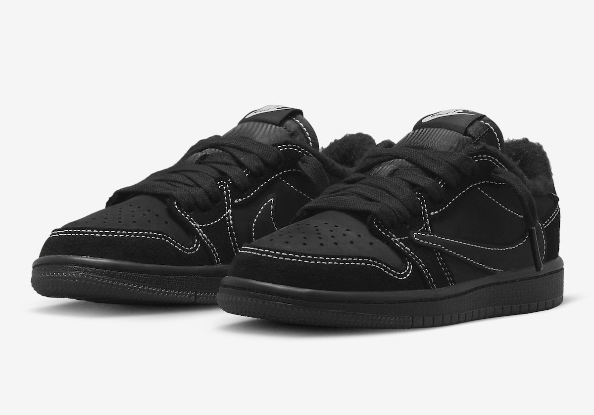 Travis Scott Air Jordan 1 Low PS Black Phantom DO5442-001 Release Date