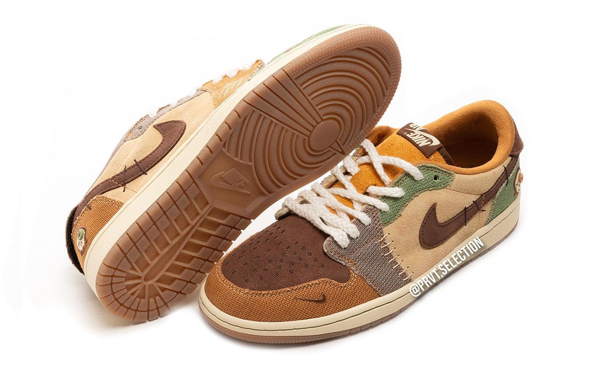 Zion Williamson Air Jordan 1 Low OG Voodoo DZ7292-200 Release Date Info