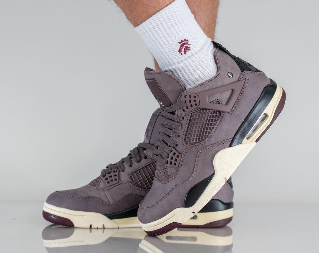 A Ma Maniere Air Jordan 4 Violet Ore DV6773-220 On-Feet