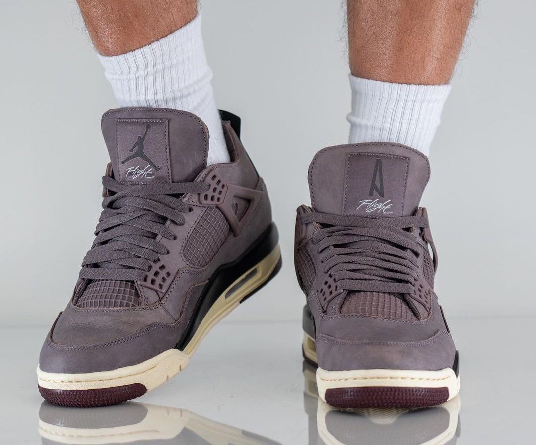 A Ma Maniere Air Jordan 4 Violet Ore DV6773-220 On-Feet