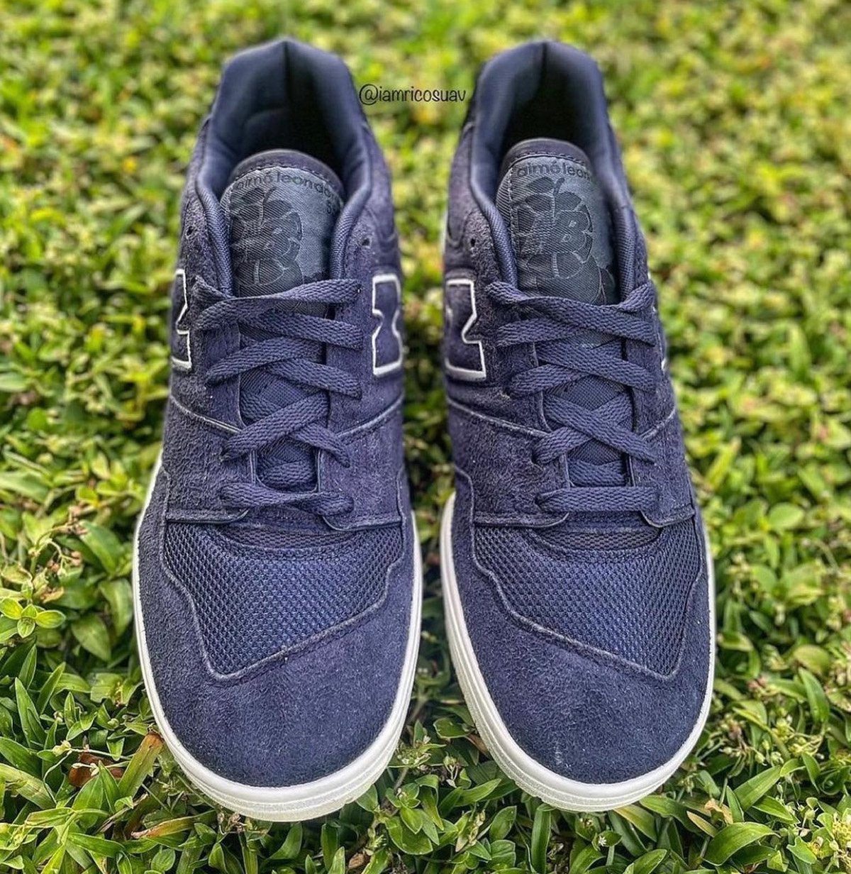 Aime Leon Dore New Balance 550 Navy Suede Release Date Info