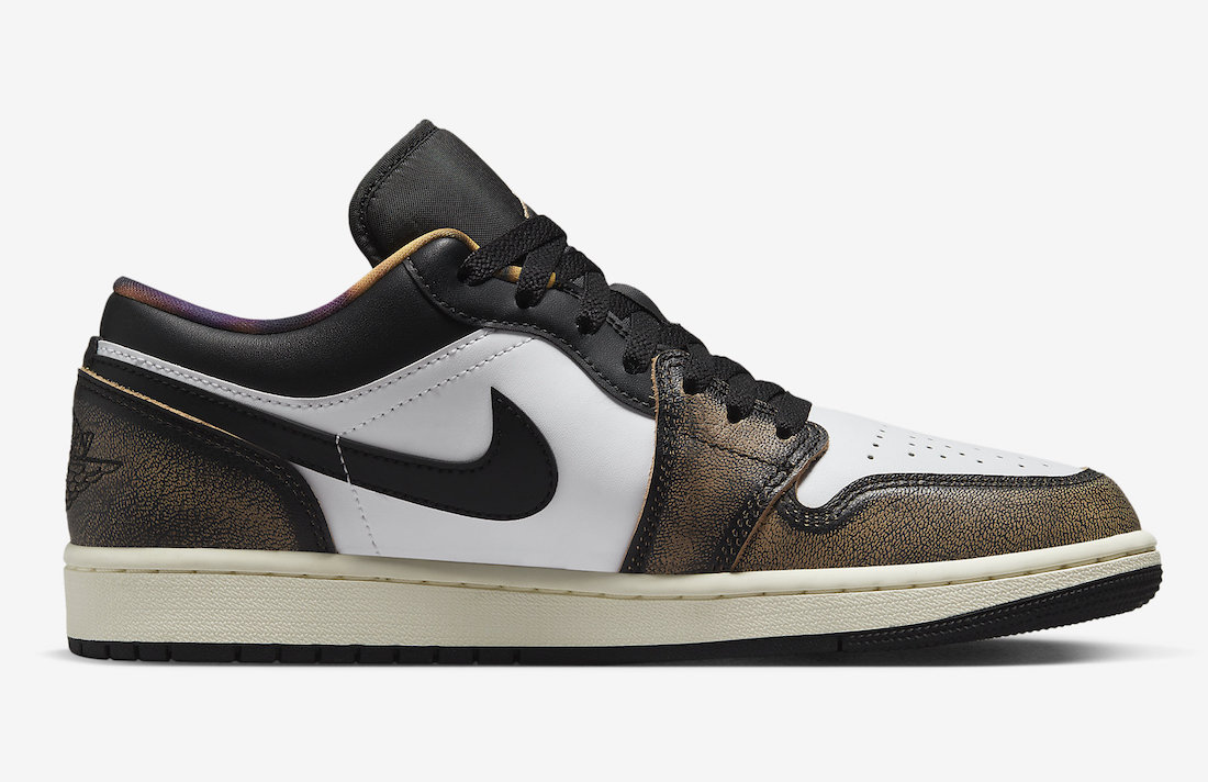 Air Jordan 1 Low Wear Away White Black Tan DQ8422-001 Release Date Info