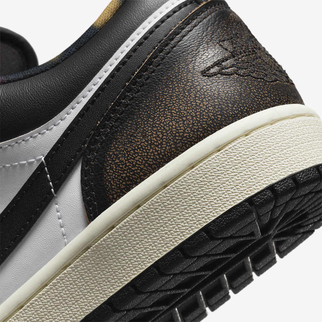 Air Jordan 1 Low Wear Away White Black Tan DQ8422-001 Release Date Info