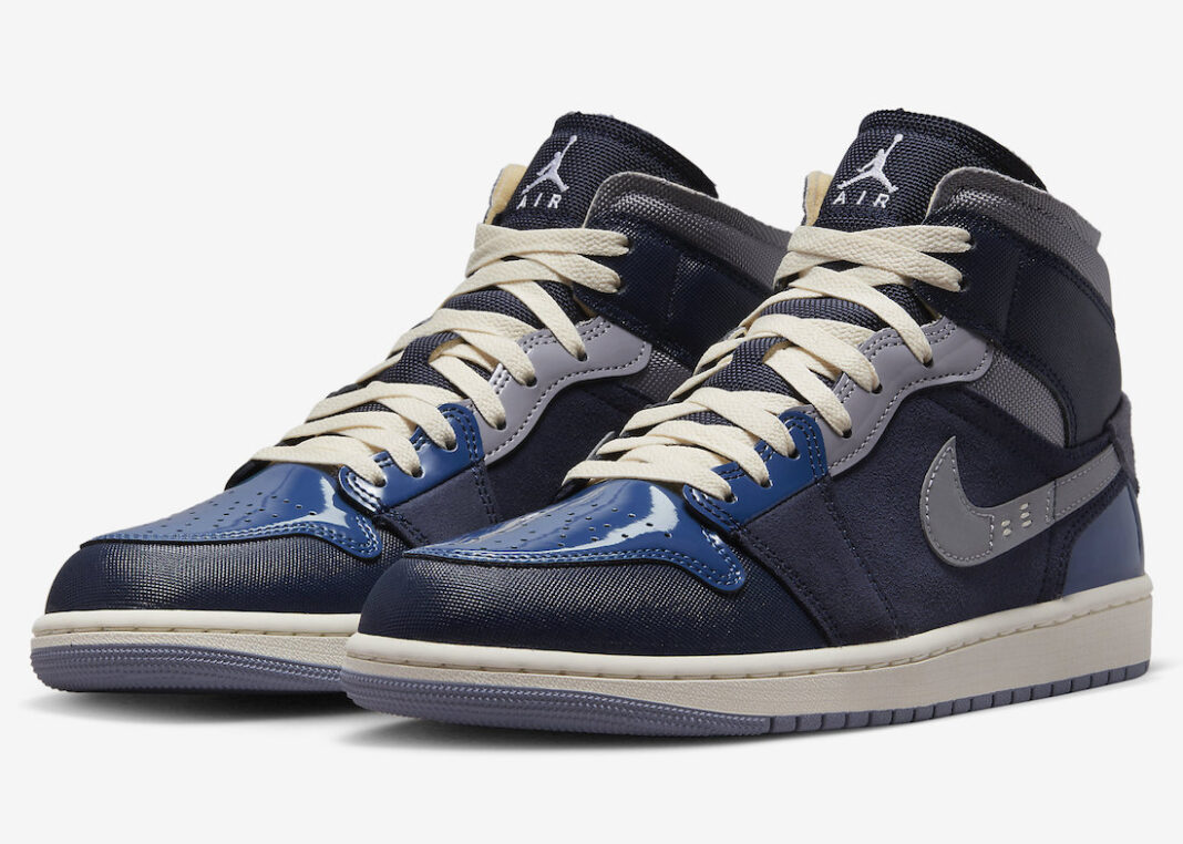 Air Jordan 1 Mid SE Craft Obsidian DR8868-400 Release Date + Where to