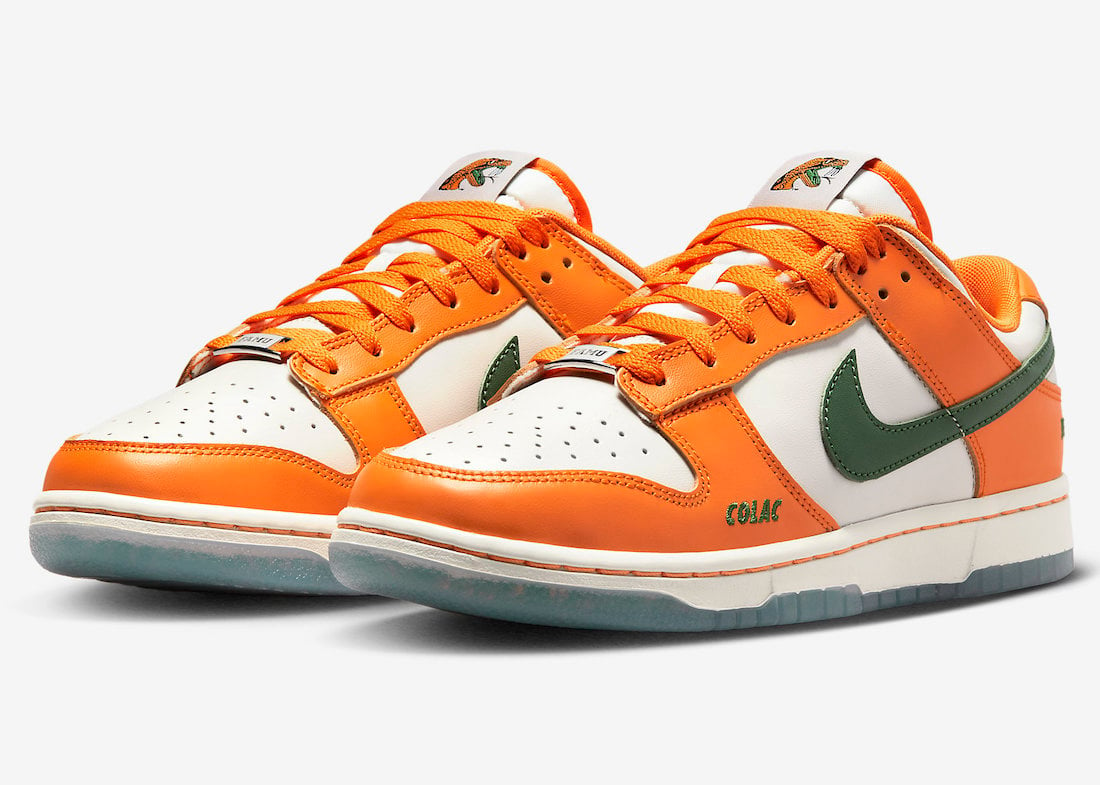 Nike Dunk Low ‘Florida A&M’ Official Images