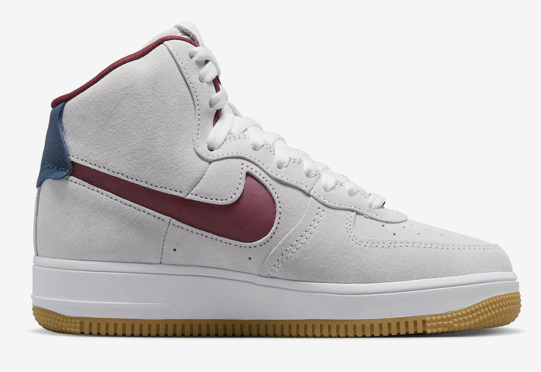 Nike Air Force 1 High Sculpt Grey Suede DC3590-104 Release Date + Where ...