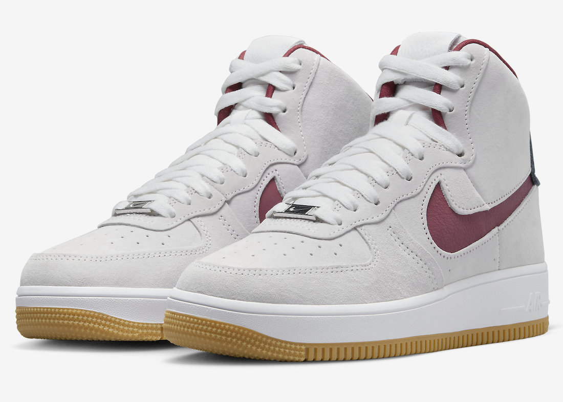 Nike Air Force 1 High Sculpt Grey Suede DC3590-104 Release Date Where to Buy | SneakerFiles