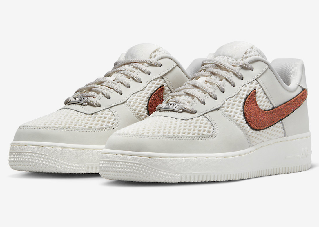 This Nike Air Force 1 Low Comes with Basketball Swooshes