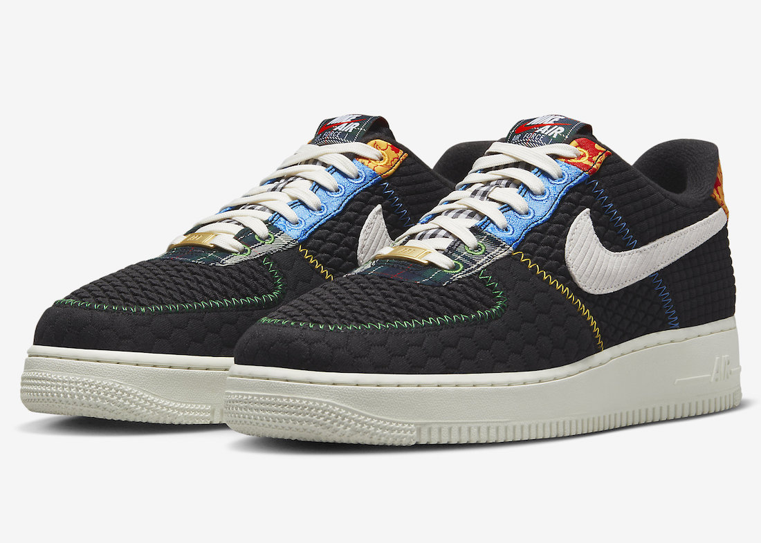 Nike Air Force 1 Low Multi Material DZ4855-001 Release Date Info