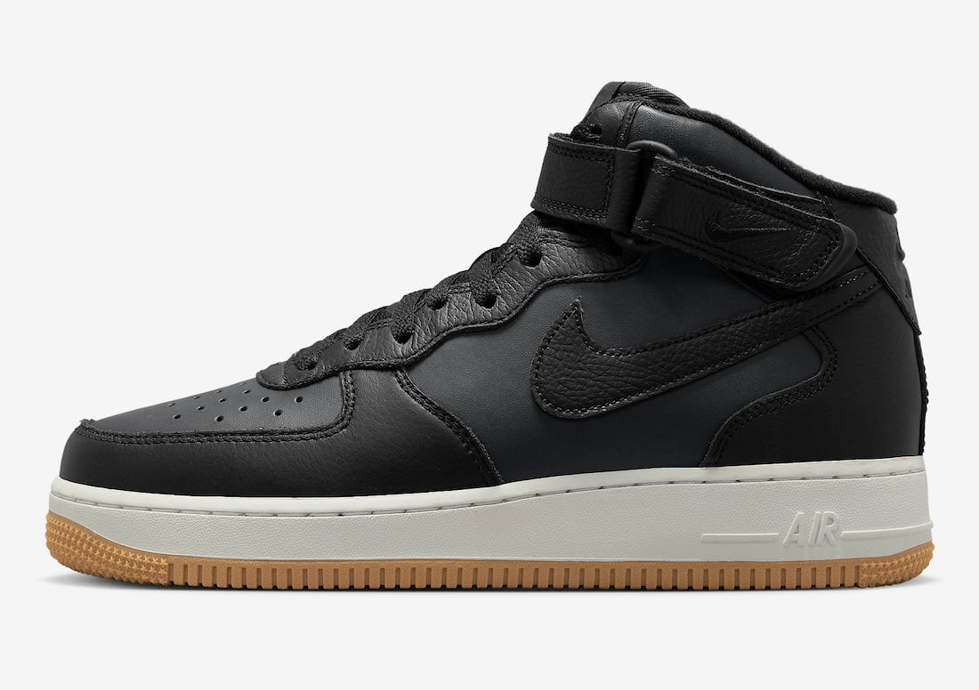 Nike Air Force 1 Mid Black Gum DV7585-001 Release Date + Where to Buy ...