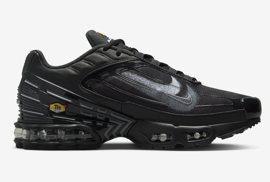 Nike Air Max Plus 3 Spray Paint Black FD0659-001 Release Date Info