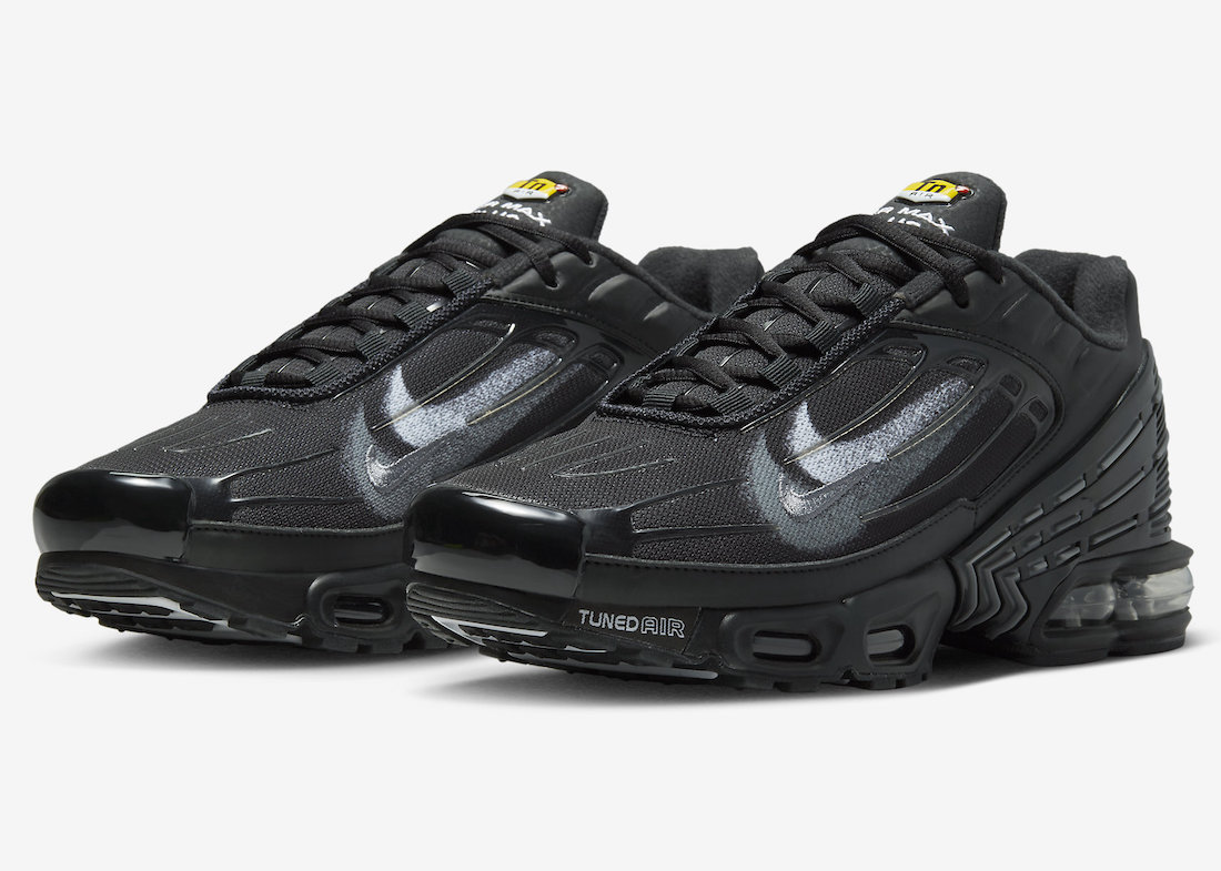 Nike Air Max Plus 3 Releasing with Spray Painted Swoosh Logos