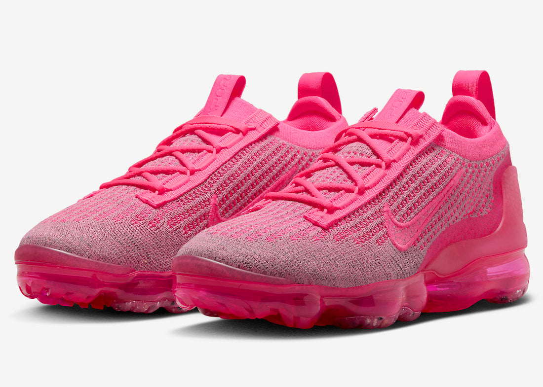 Nike VaporMax Flyknit 2021 ‘Triple Pink’ Official Images