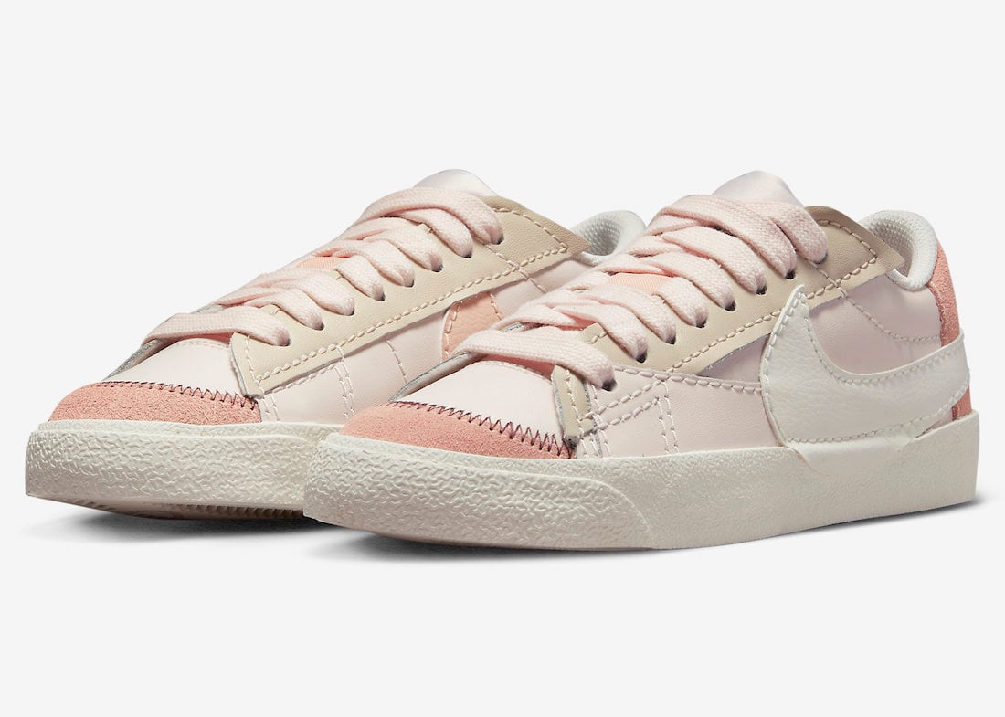 Nike Blazer Low Jumbo Highlighted in Shades of Pink