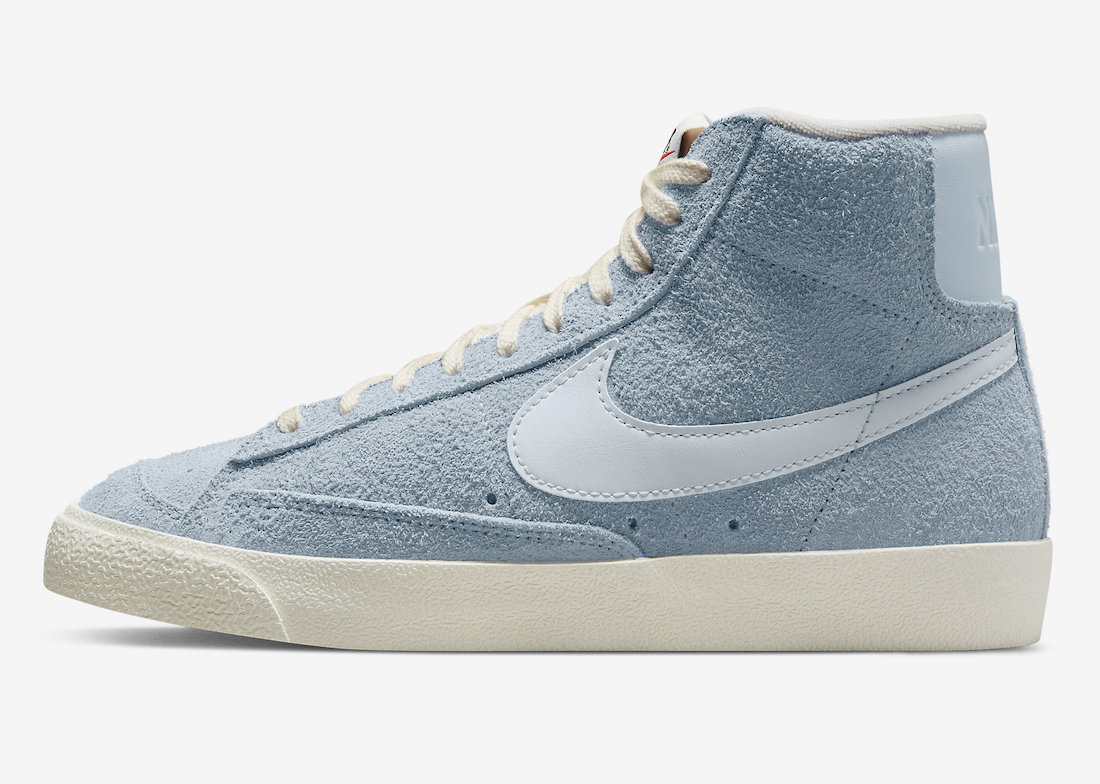 Nike Blazer Mid Blue Suede DV7006-400 Release Date Info