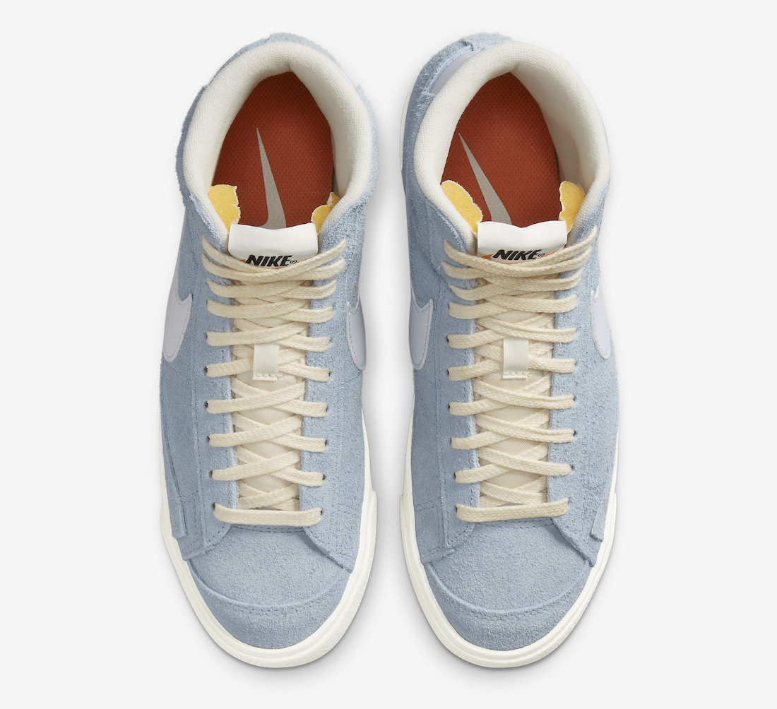 Nike Blazer Mid Blue Suede DV7006-400 Release Date Info