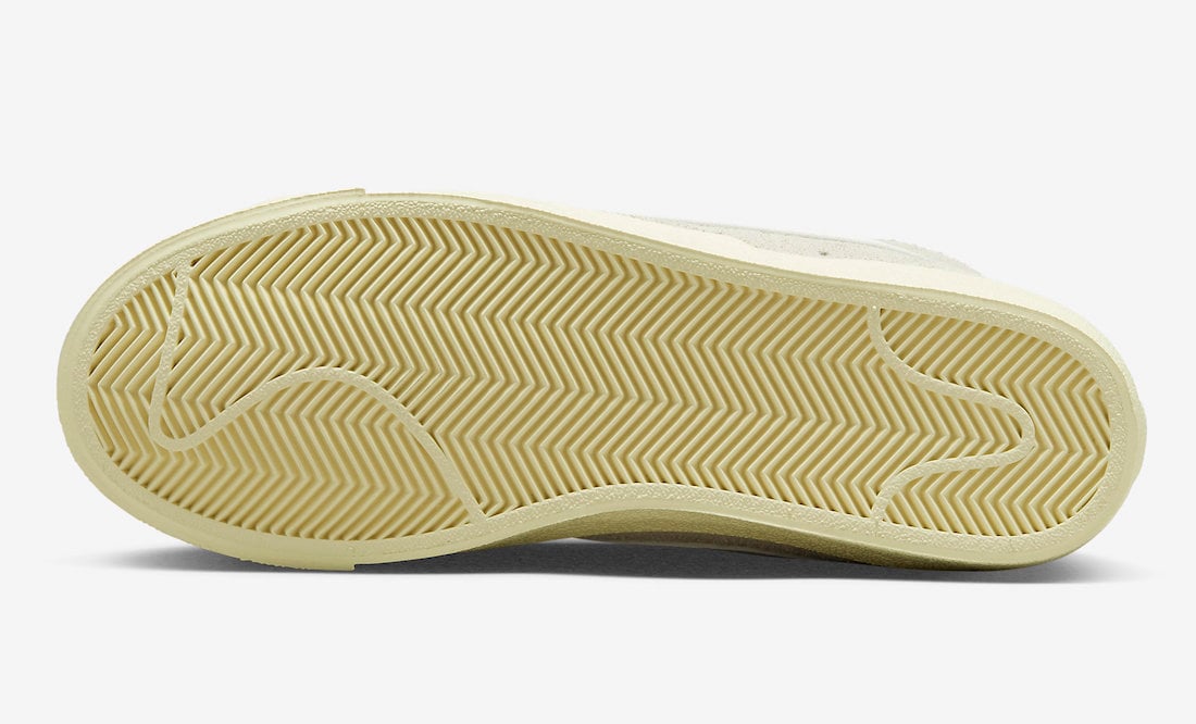 Nike Blazer Mid Suede Light Bone Sail Alabaster Black DV7006-001 Release Date Info