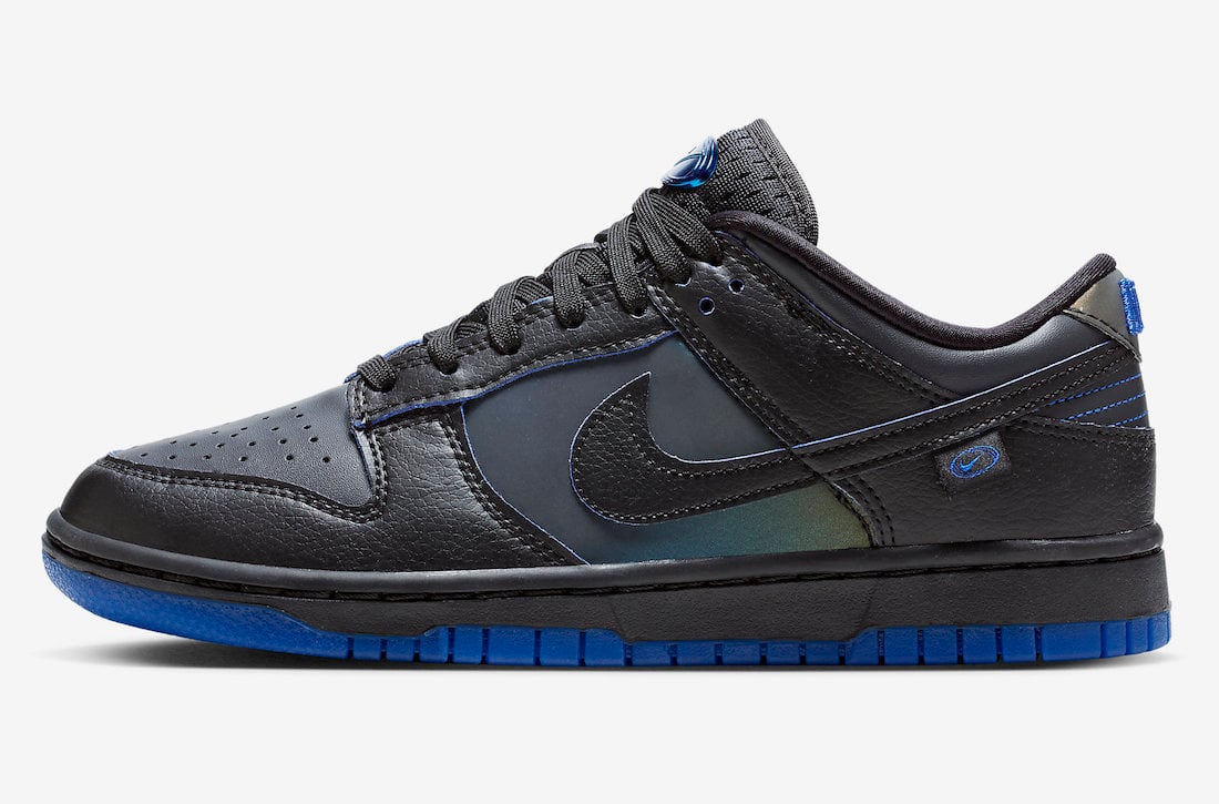 Nike Dunk Low Black Game Royal FB1842-001 Release Date Info