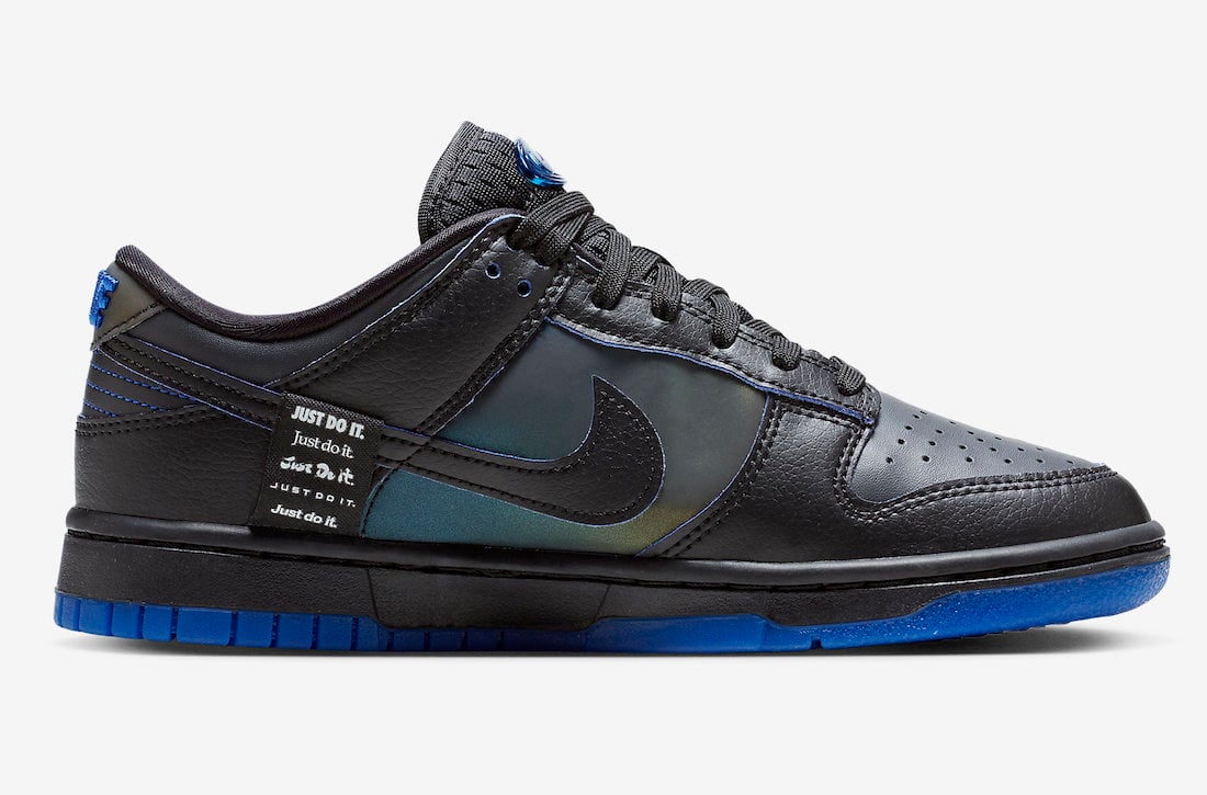 Nike Dunk Low Black Game Royal FB1842-001 Release Date Info
