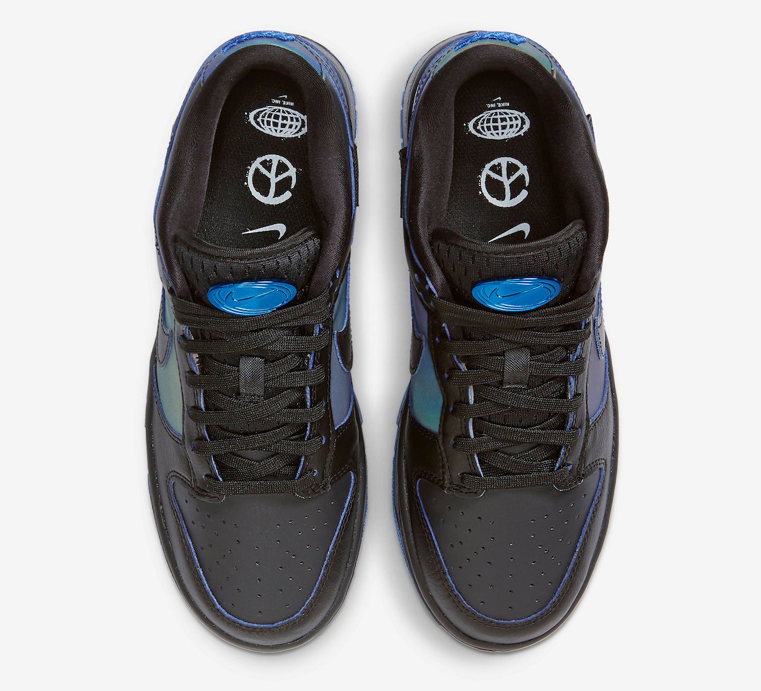 Nike Dunk Low Black Game Royal FB1842-001 Release Date Info