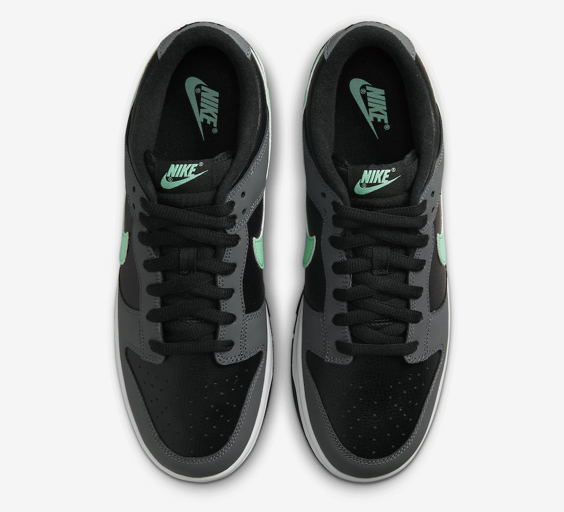 Nike Dunk Low Black Grey Green Glow Release Date Info