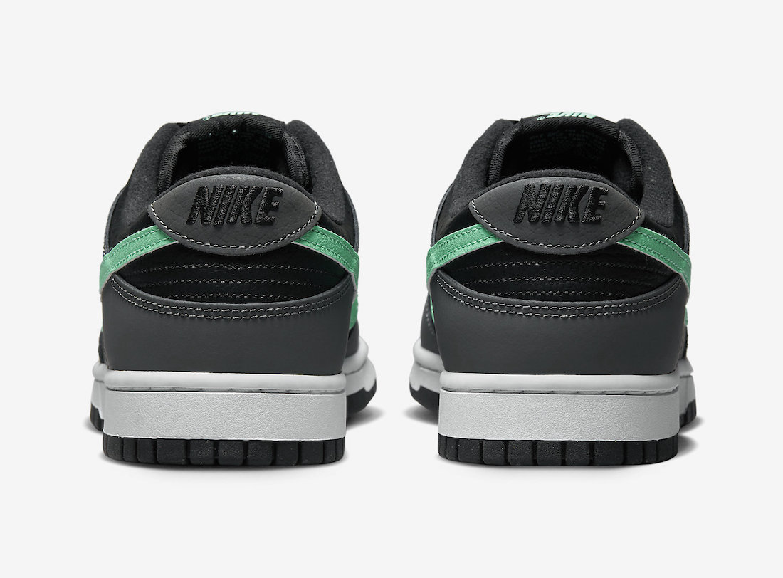 Nike Dunk Low Black Grey Green Glow Release Date Info
