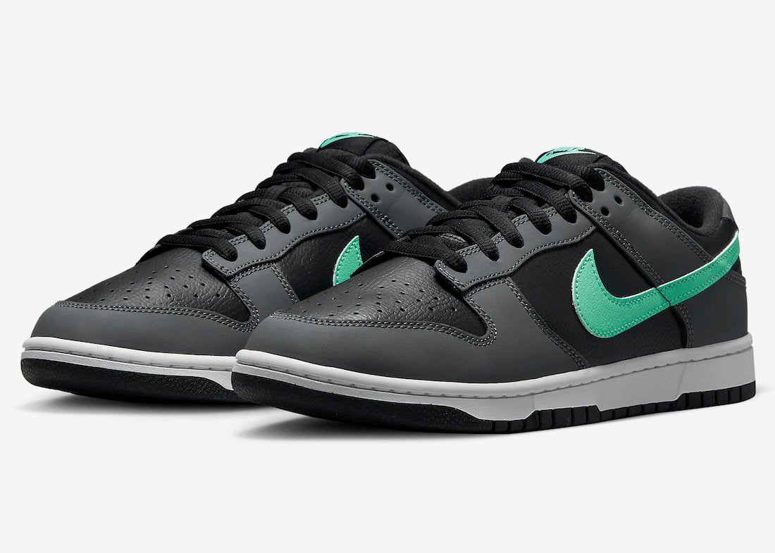 This Nike Dunk Low Comes Highlighted in Green Glow