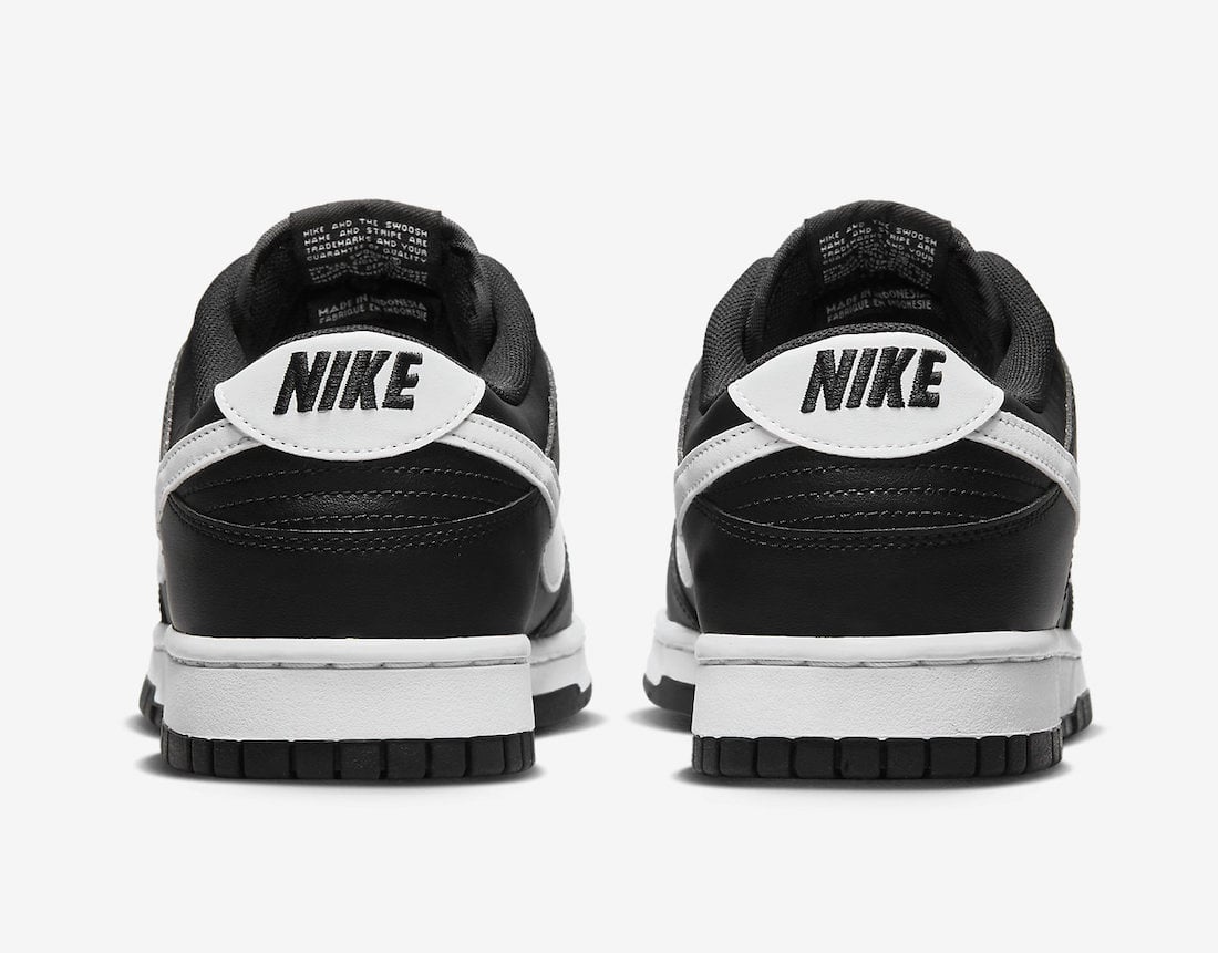 black and white nike retro