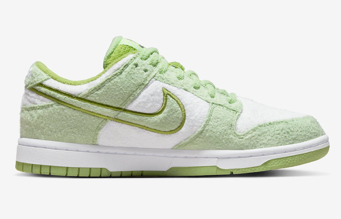 Nike Dunk Low Fleece Green DQ7579-300 Release Date Info