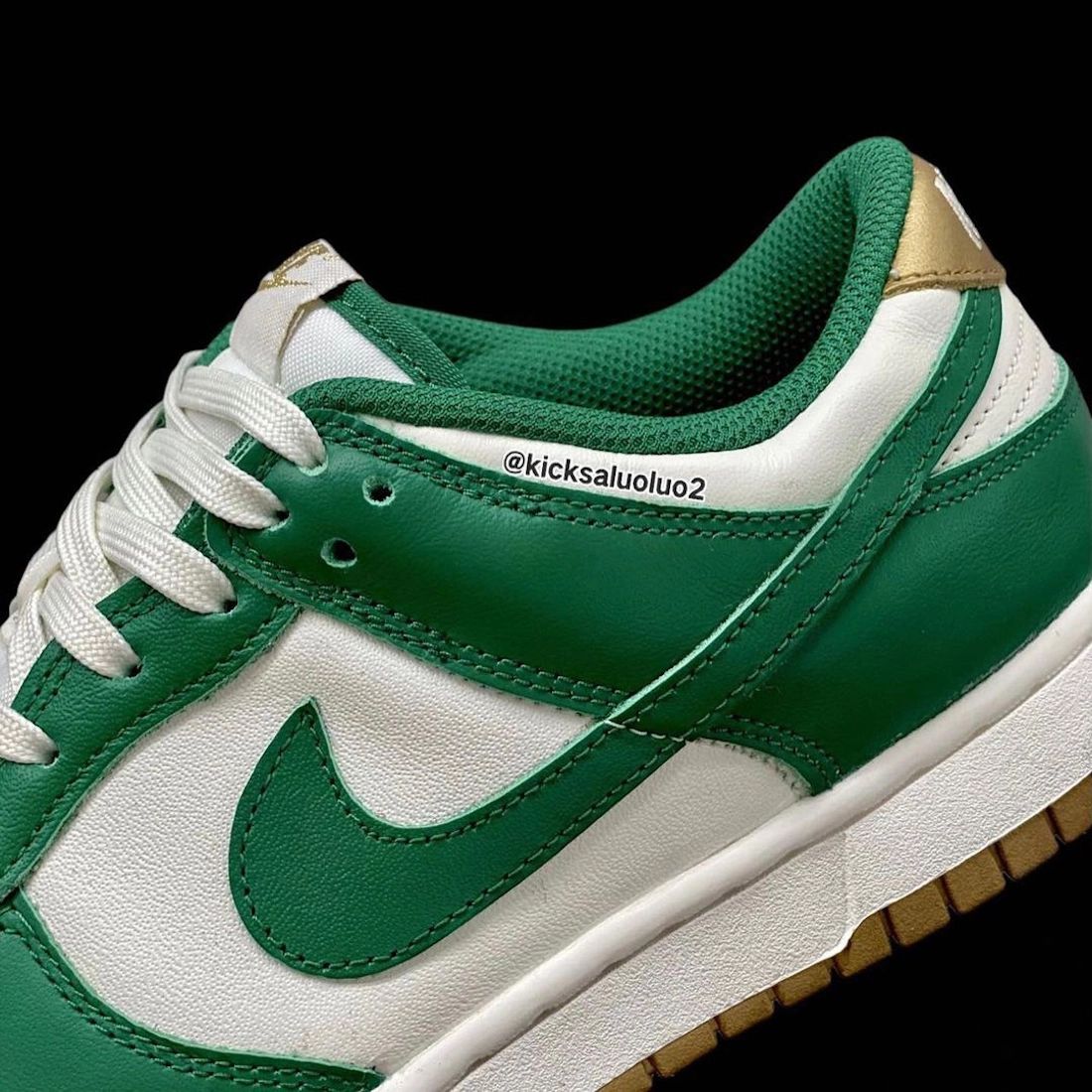 Nike green and white dunks Dunk Low Green Gold Release Date + Where to Buy | SneakerFiles
