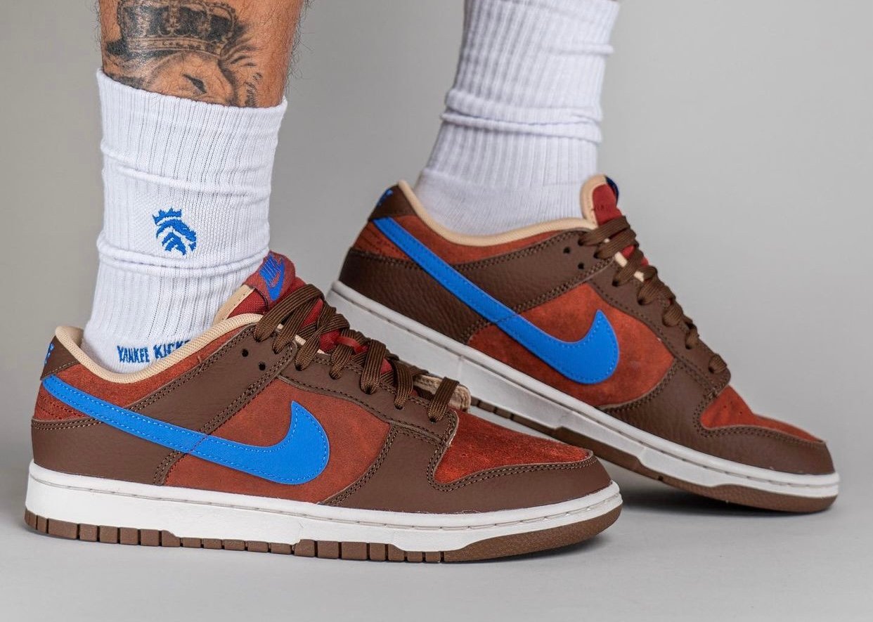 Nike Dunk Low Mars Stone Comet Blue DR9704-200 On-Feet