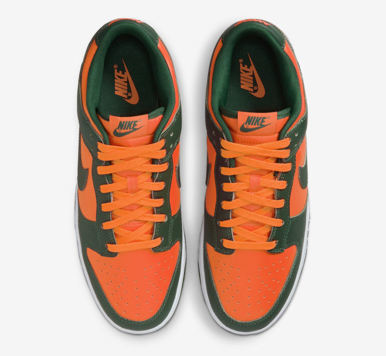 Nike Dunk Low Miami Hurricanes DD1391-300 Release Date | SneakerFiles