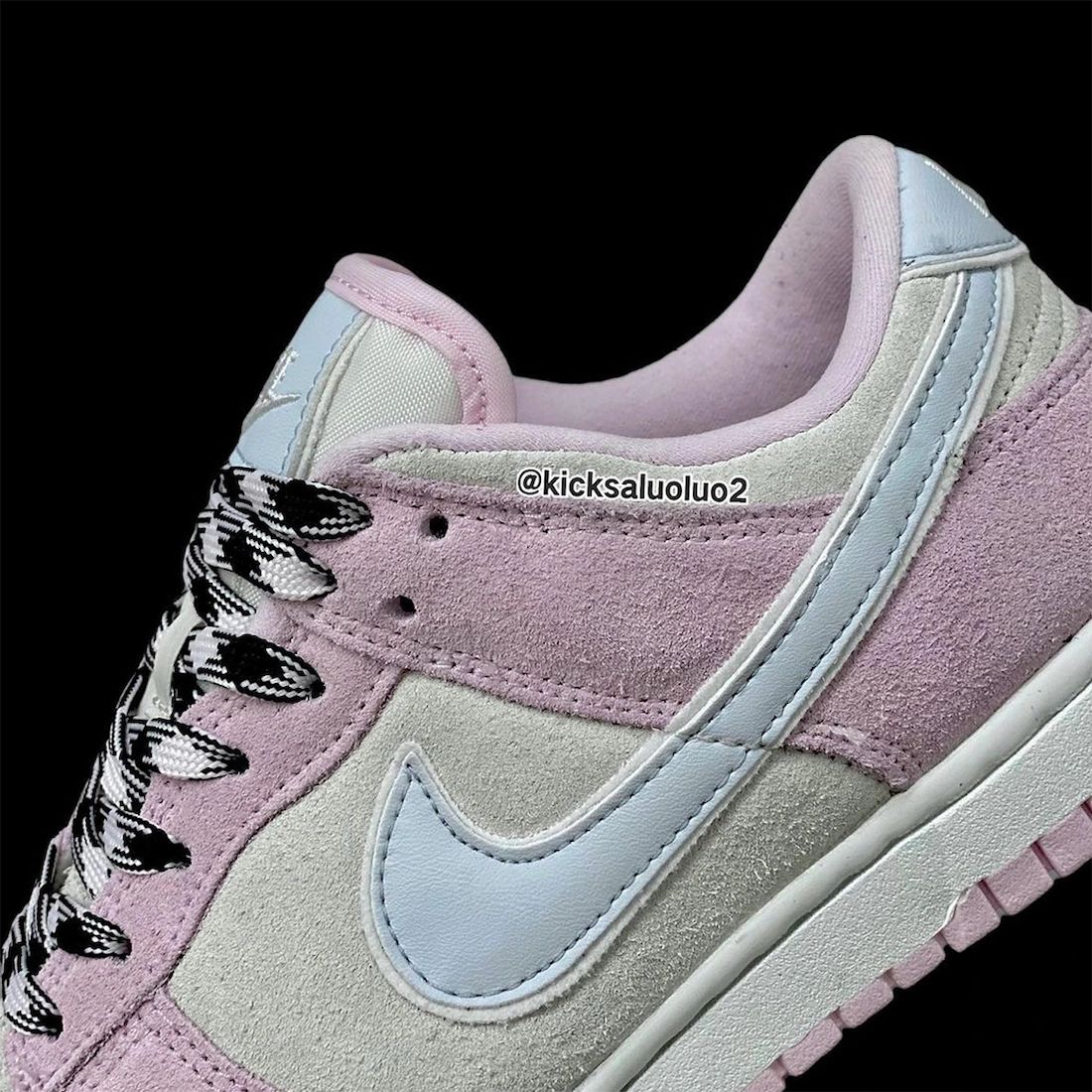 Nike Dunk Low Pink Suede Release Date Info