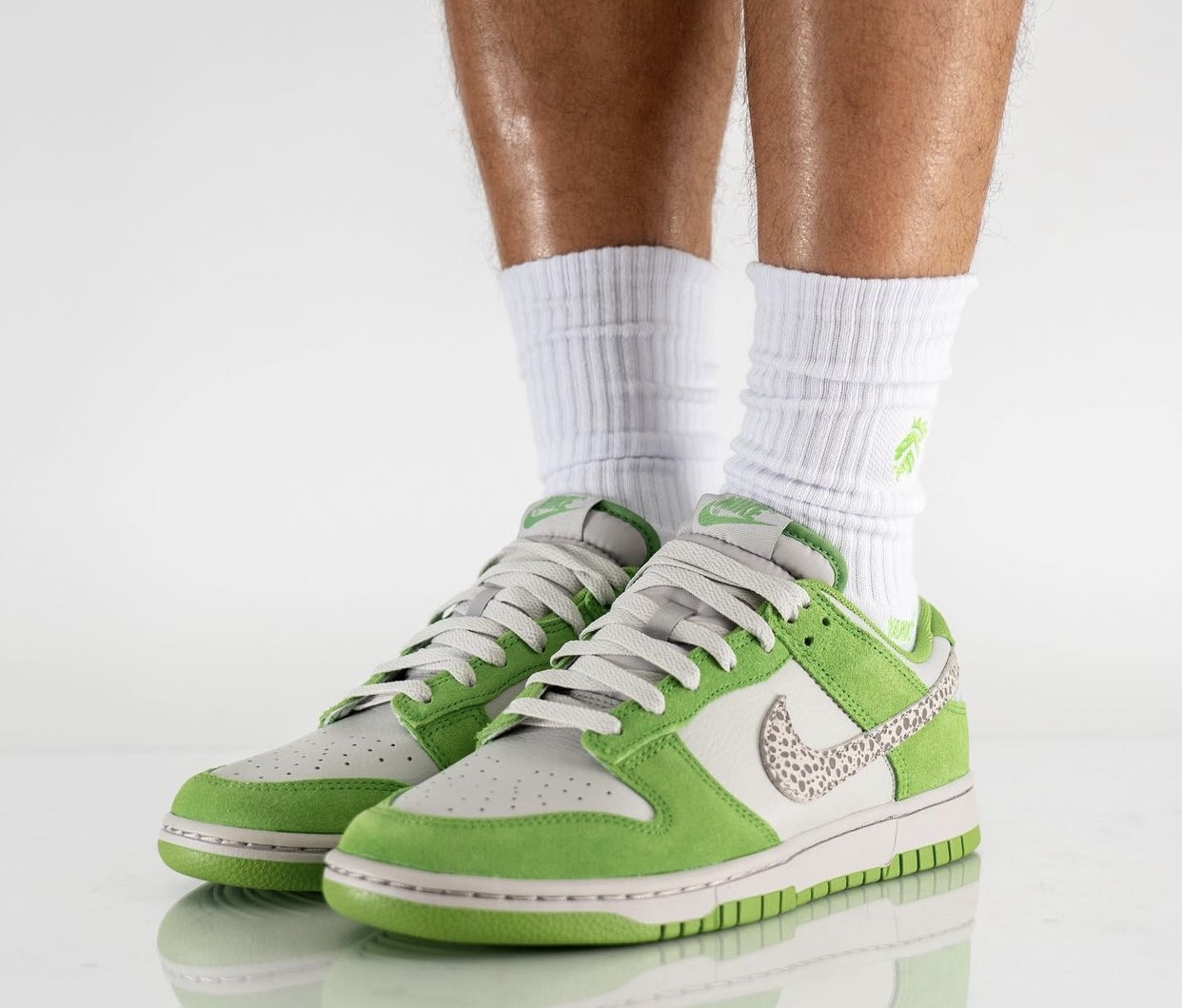 Nike Dunk Low Safari Swoosh Chlorophyll DR0156-300 Release Date + Where ...