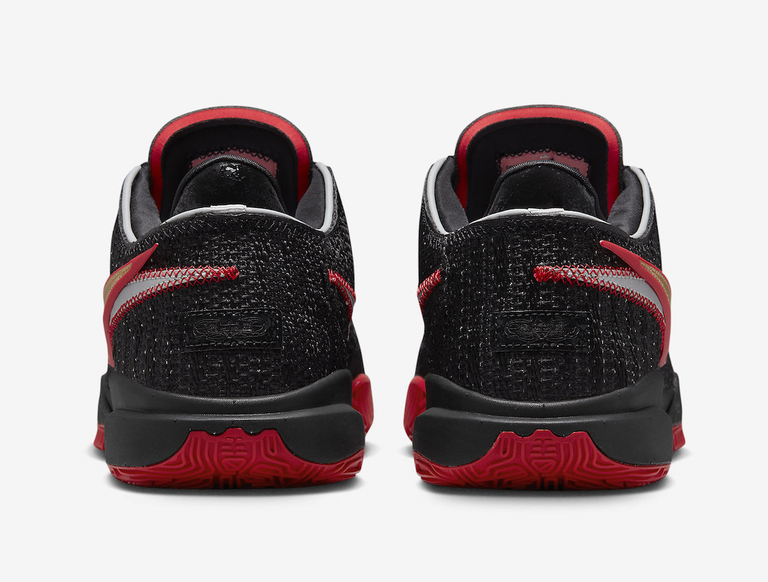 Nike LeBron 20 Bred DJ5423-001 Release Date
