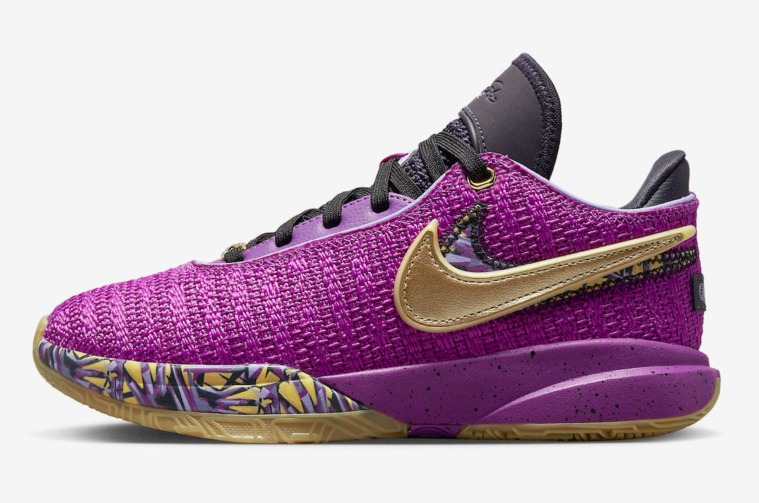 Nike LeBron 20 GS Vivid Purple FD0207-500 Release Date Info