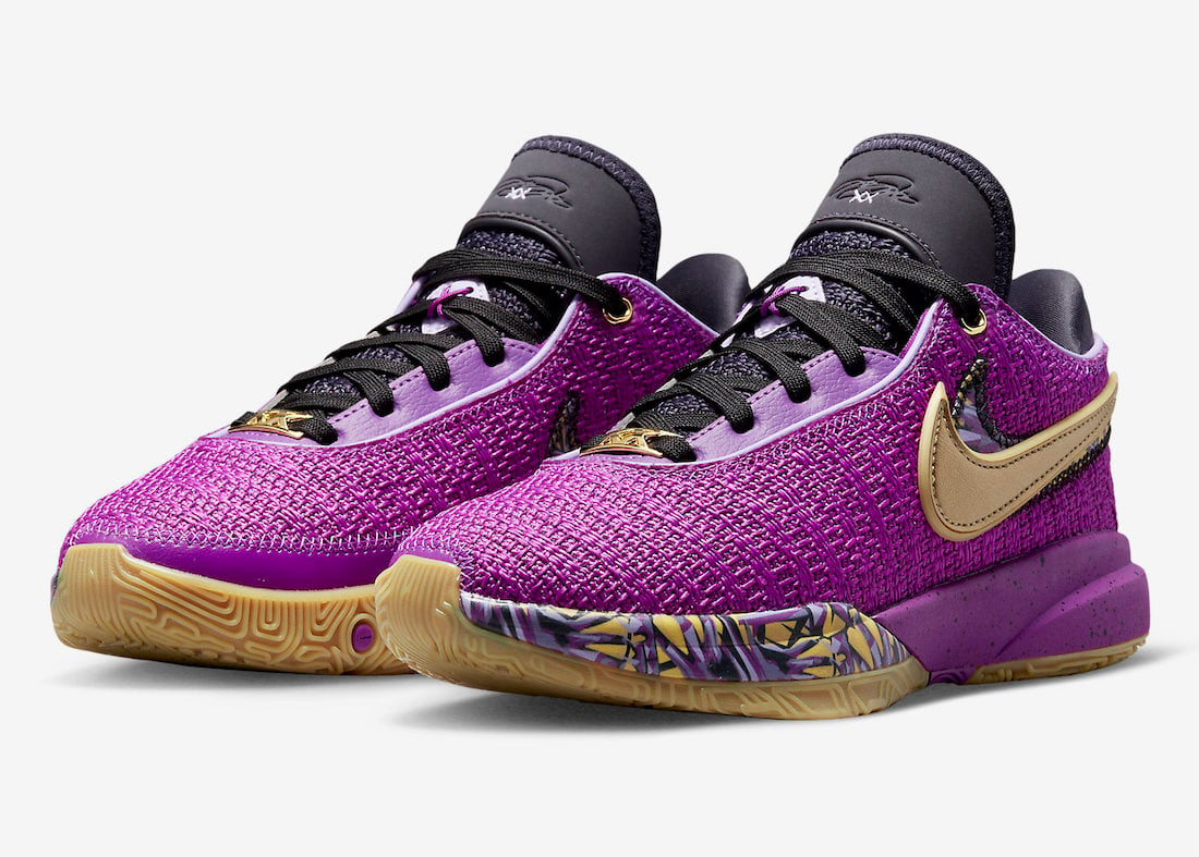 Nike LeBron 20 GS ‘Vivid Purple’ Debuts October 7th