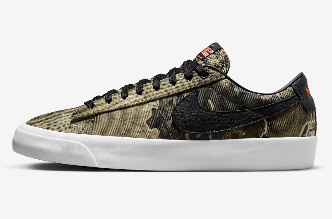Nike SB Blazer Low GT Camo DO9398-002 Release Date Info