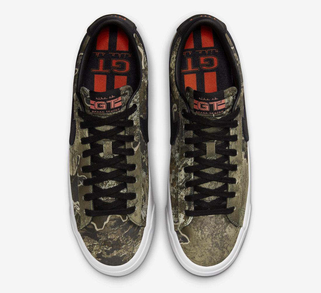 Nike SB Blazer Low GT Camo DO9398-002 Release Date Info