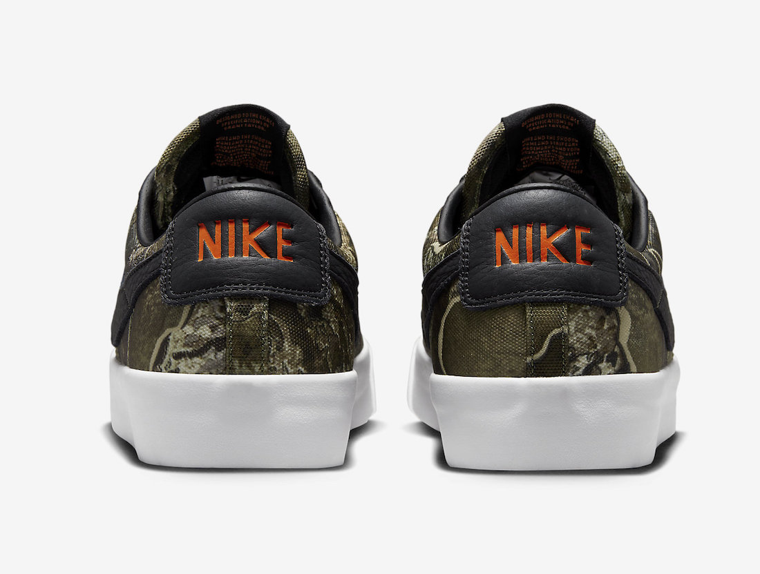 Nike SB Blazer Low GT Camo DO9398-002 Release Date Info