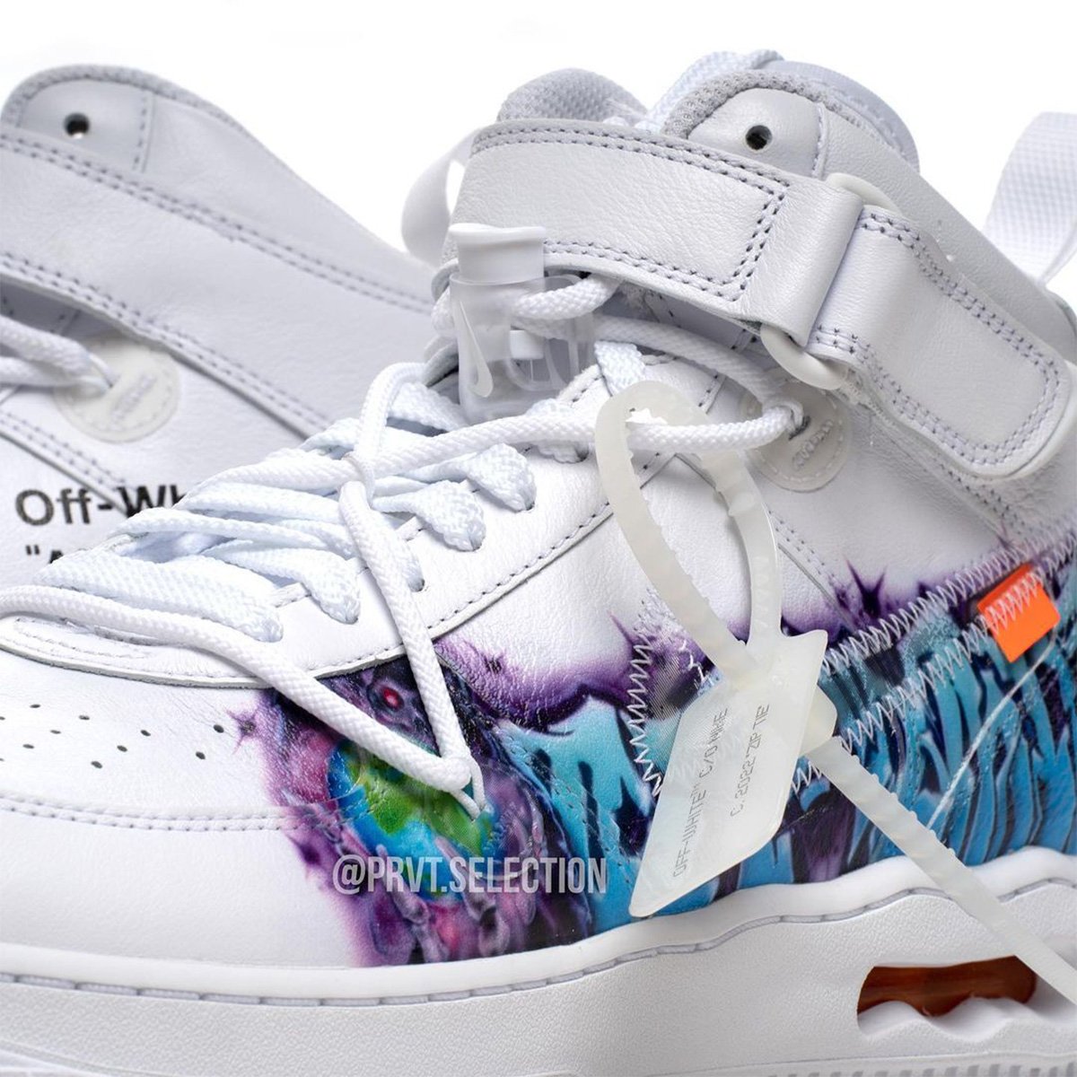 Off-White Nike Air Force 1 Mid Graffiti Release Date Info