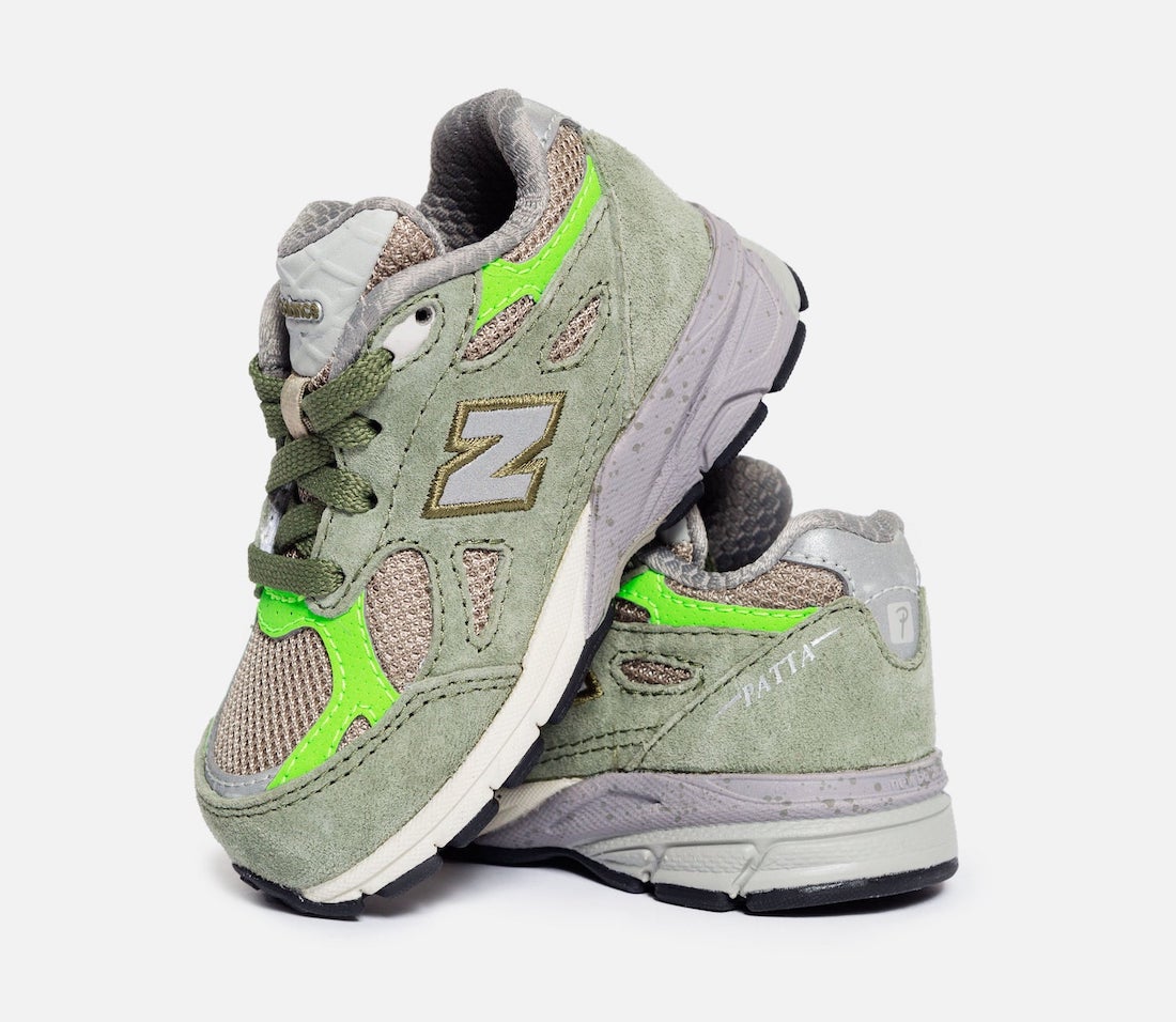 Patta New Balance 990v3 Infants Release Date Patta New Balance 990v3 Infants Release Date