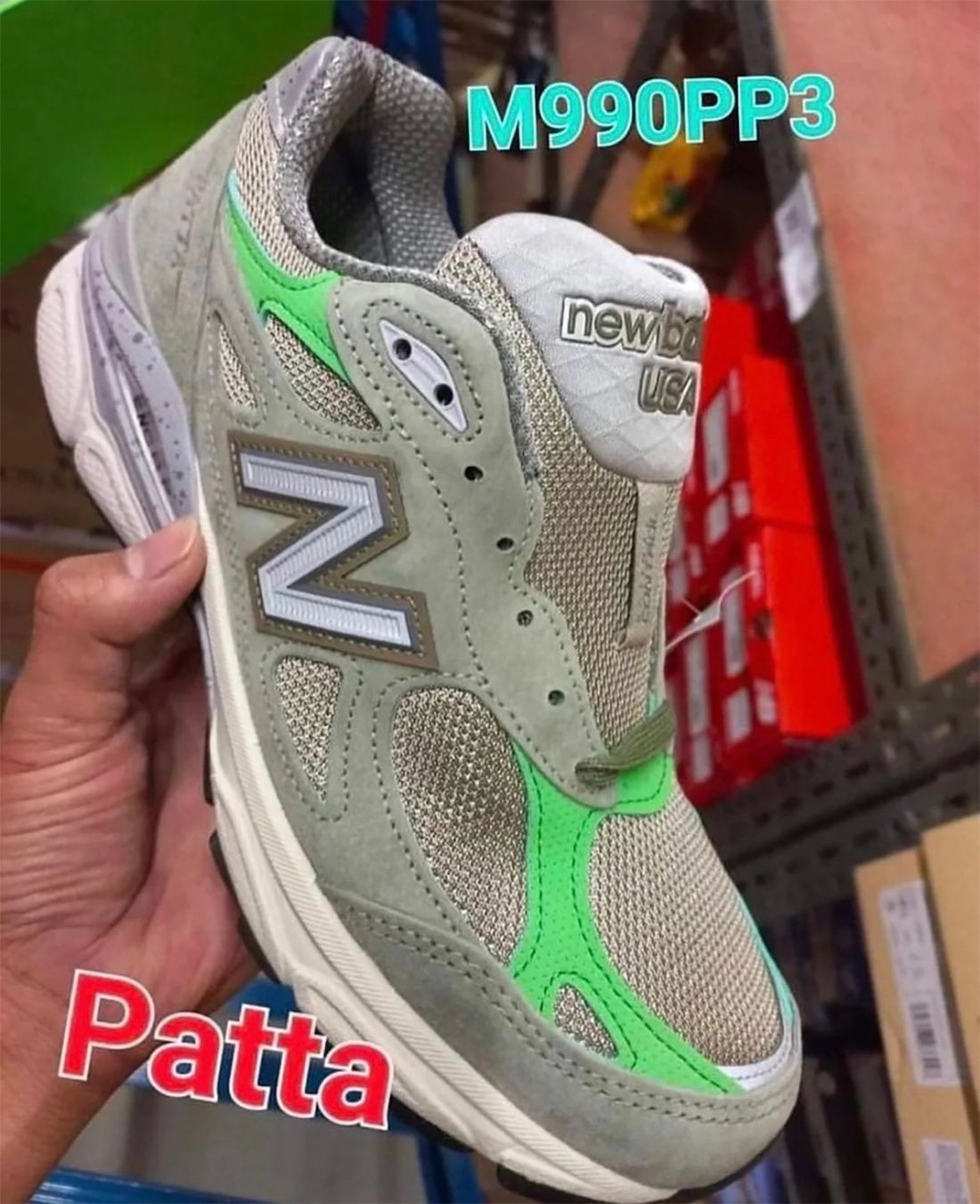 Patta New Balance 990v3 Release Date Info Patta New Balance 990v3 Release Date Info