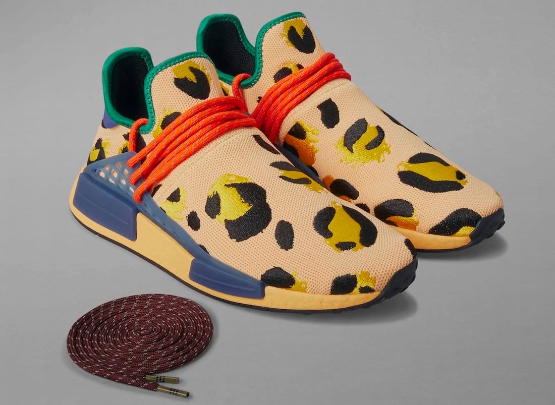 Pharrell x adidas NMD Hu ‘Animal Print Amber’ Debuts September 17th