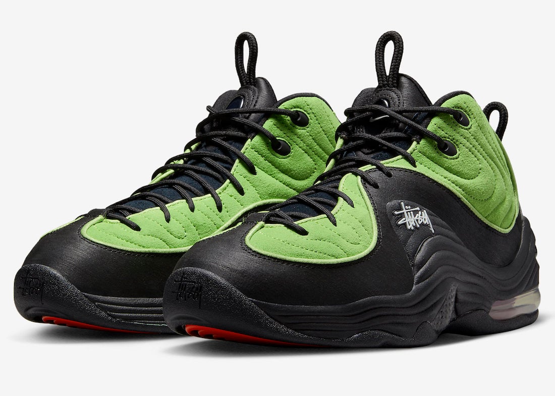 Stussy Nike Air Penny 2 Green Black DX6933-300 Release Date