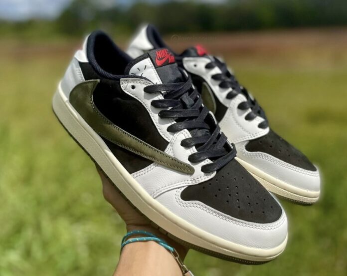 Travis Scott x Air Jordan 1 Low OG Olive DZ4137106 Release Date + Where to Buy SneakerFiles