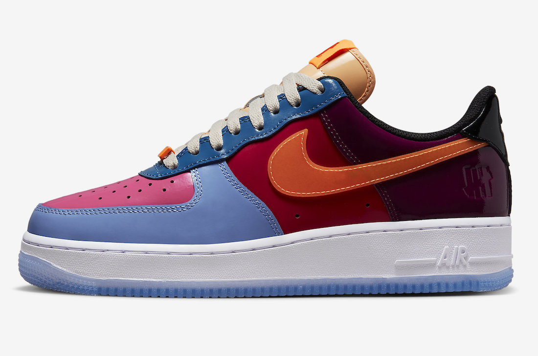 Undefeated Nike Air Force 1 Low Patent DV5255-400