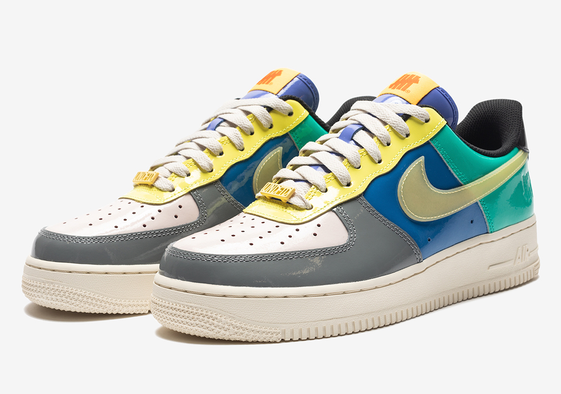 Undefeated Nike Air Force 1 Topaz Gold DV5255-001 Release Date