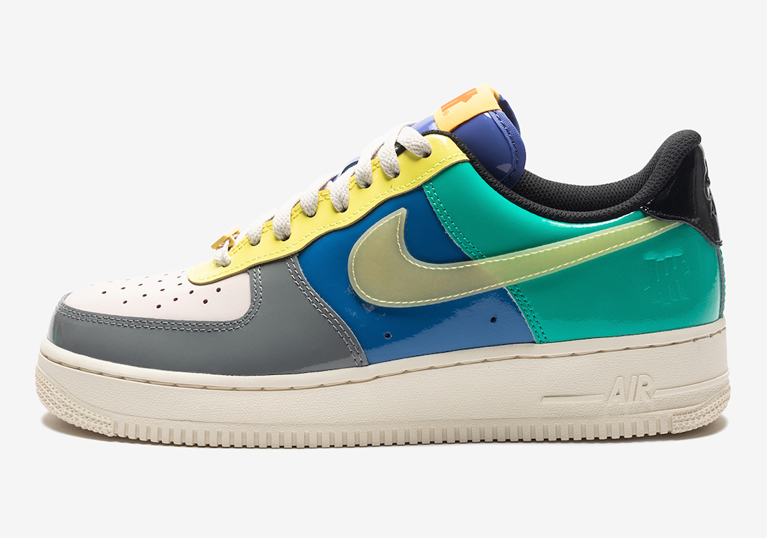 Undefeated Nike Air Force 1 Topaz Gold DV5255-001 Release Date